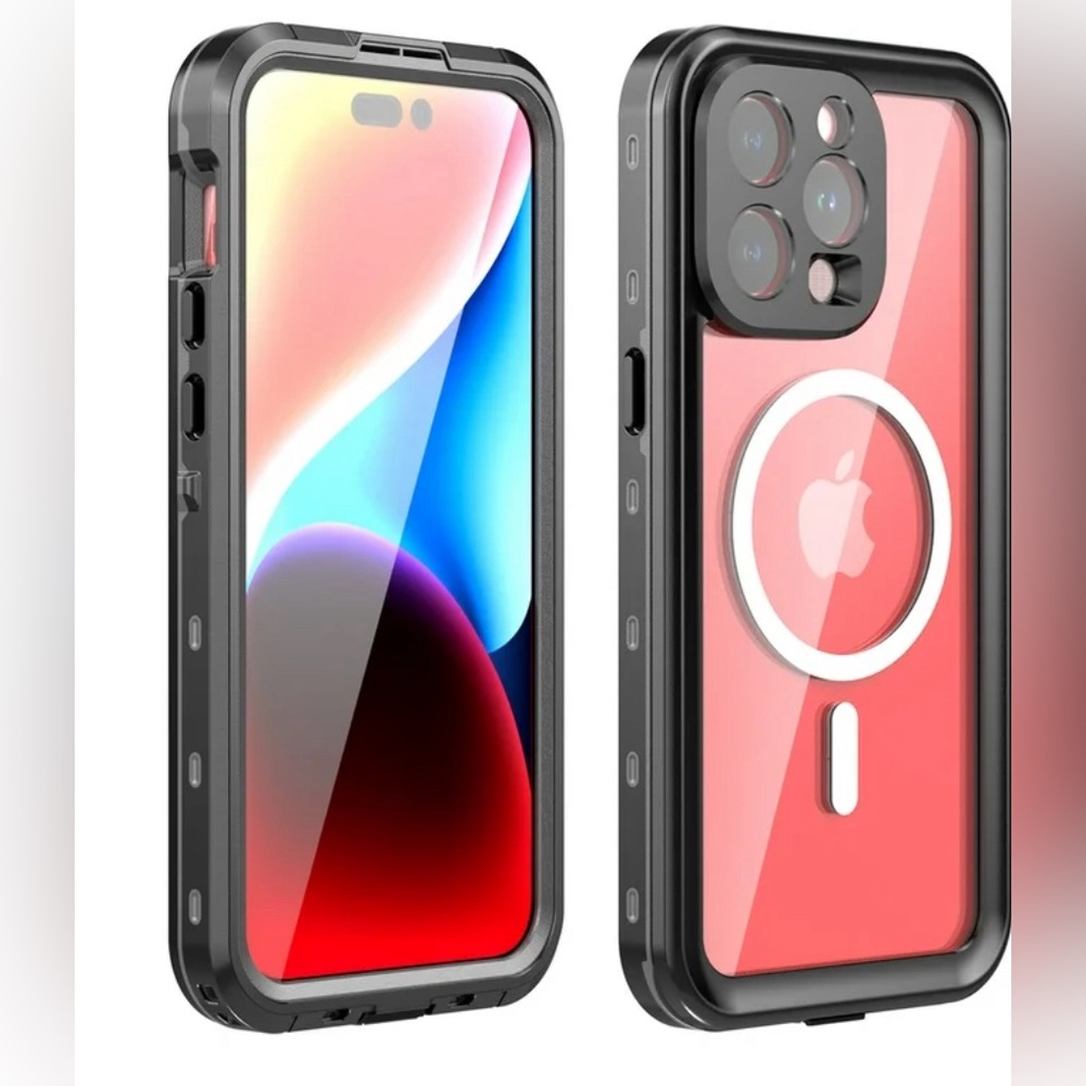 12 Pro Redpepper Waterproof Phone Case Cover Compatible Shockproof Protective